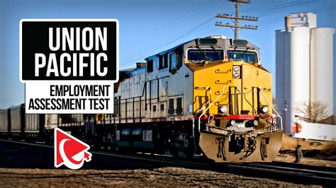 E) From behind the train. . Union pacific test answers